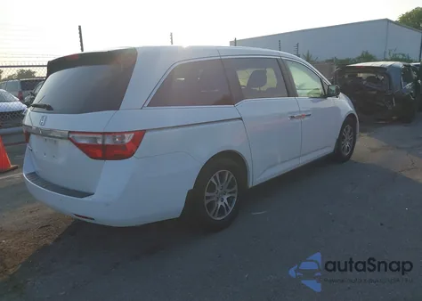 2012 Honda Odyssey Ex from USA, damaged, VIN 5FNRL5H45CB096572